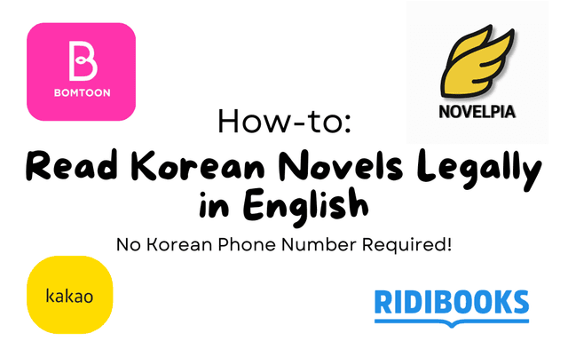 Cover Image for How to Read Korean Novels Legally in English and Support Authors